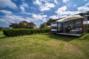 Modern Tiny House Near Quito Airport with Garden, Lagoon & Fire Pit