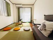 3-mins walk from Hibiya Line station in the Ueno area of Taito city, 2-bed private rental, 8 mins direct to Akihabara, 24 mins to Ginza