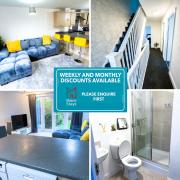 Modern 4 bedroom Home, 5 TVs with Netflix, 10 Beds, Off Road Parking For A Few Vans & Cars, 900MB, Near Coventry City Centre, Contractors, Families, Friends