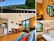 Le Chamois -5 pers- pied des pistes - vue montagne