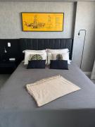 Apartamento moderno e aconchegante com vista para a Esplanada