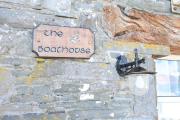 The Boathouse on the Atlantic Sea