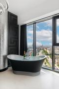 Goldstar Apartament- Wanna z widokiem, 18 Piętro, Hanza Tower Szczecin