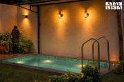 StayVista at House of Palm with Bonfire & Pool