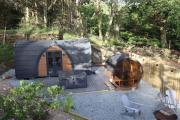 The Hideaway Spa Cabin Hot tub & Sauna
