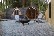 The Hideaway Spa Cabin Hot tub & Sauna