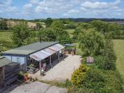 Tistockers Log Cabin dog friendly with 1 acre field 2 DOGS ONLY