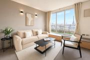Champs Elysees - Prestige studio with balcony AC and Paris view for 3