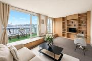 Champs Elysees - Prestige studio with balcony AC and Paris view for 3