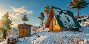 Hima 360, A Frame Cabin, Panaromic Sainj Valley Views, Bhatkanda