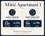 Mitić Apartmani 1 Sobe Mitić