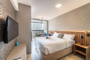 BHaus Vila Olimpia VN Gomes de Carvalho - Studio Deluxe - Cama Queen - Próximo ao Shopping Vila Olimpia - Academia - Piscina - Coworking - Lavanderia - Vaga de Garagem - g2