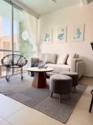 Nuevo y moderno apartamento cerca al mar 3 habitaciones 2 baños estacionamiento gratis wifi alta velocidad capacidad 6 personas