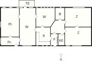 7 person holiday home in Ølgod