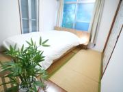 Bamboo Room 105, Easy Access to Shinjuku and Shibuya ,Spacious Room with 1 Double Bed,2 Gests,Japanese Style