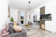 Honoris Apartment - Brand new - Private parking - 90 m from the beach- Terrace