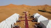 Morocco desert camp