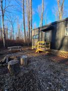 Sycamore: Serene Studio Pod Tiny Home in 300-Acre Woodland near Quakertown Pennsylvania