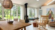 Wooden House With Animals And Kayaks Near Aalborg