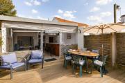A 550m de la plage - maison avec jardin pour 8