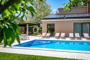 Villa Ferlini in Central Istria with private 10000 m2 garden, wellness & family activities on plot