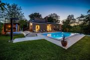 Villa Ferlini in Central Istria with private 10000 m2 garden, wellness & family activities on plot