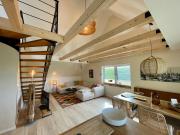 Deichkoje 12 - Deck 2 Ferienwohnung mit Sauna und Balkon mit Eiderblick in Tönning