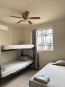 House with 2 bedrooms, 1 full bathroom and 1 guest bathroom, AC And Wi-Fi