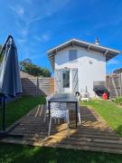 Appartement T2 3 étoiles, agréable avec jardin, plage à pied