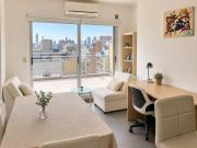2 ambientes amplios con Terraza Privada y vista abierta - Buenos Aires-Movistar Arena - Palermo Soho- Capital Federal - Excelente