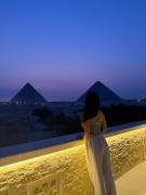 Alivia Scarab Pyramids View