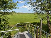 NEUE Ferienwohnung Krabbenkoje - Nordseeurlaub in hochwertiger FeWo mit großem Balkon im idyllischen Butjadingen