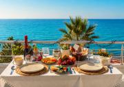 Durres Strand direkt am Meer