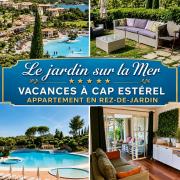 Village Vacances Cap Estérel Appartement classé 4 étoiles Le Jardin sur la Mer PISCINES -