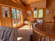 Chalet LArzette à Anzère à 2 pas du centre avec magnifique vue sur les montagnes