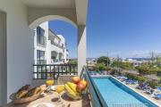 #384 Bright Pool View Apartment AC & Balcony