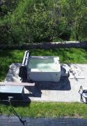 Modern stone house in Balatonfüred with jacuzzi