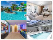 Luxury 5BR Villa Private Pool Sleeps 18 near Disney
