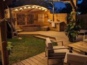 Villa avec Jardin, Terrasse couverte, et Bain nordique - 8 personnes