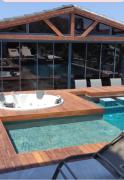 Stone Villa in the Pines Special Pool Garden BBQ and Jacuzzi for Two Families