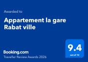 Appartement la gare Rabat ville