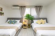 7호선5분,신사 가로수길10분,코엑스 차로10분,강남,논현,학동역,넓은2Room,3QBed