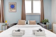 Appartement chaleureux proche Buttes-Chaumont