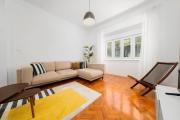 3db- Walk Everywhere from This Bright and Stylish Lisbon Apartment in an Exceptional Location