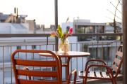 Acropolis view rooftop studio