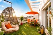 Sunny Terrace Apartment Centre Tanger 5 min Marina&Beach Parking Free