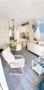 Casita con porche y jardín a 30 m de la playa
