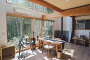 海 竹 楽器 温泉別荘A House 最大8名 城ヶ崎海岸 伊豆高原 大室山 2階から海を望める宿