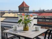 Skyline 3BR Rooftop Terrace Apartment in Center