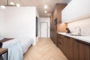 New studio with balcony nearby city center